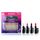 Buxom Party Girl Pout For Women (Bigo + Glowing + Flushed + Fiery) Powerfull Plum Lipbalm (4 X 3.2ml) + Eye Veil