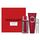 Salvatore Ferragamo Red Leather For Men Eau De Parfum 100ml + 10ml + Shampoo & Shower Gel 100ml