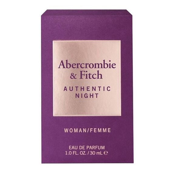 Abercrombie & Fitch Authentic Night For Women Eau de Parfum 30ml, 3 image