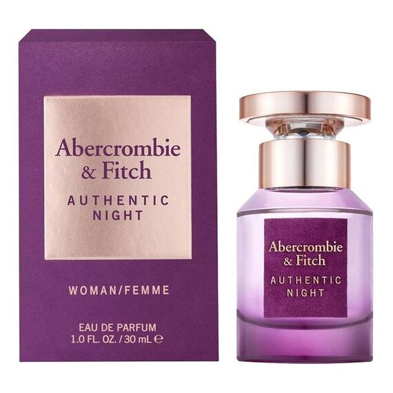 Abercrombie & Fitch Authentic Night For Women Eau de Parfum 30ml, 2 image