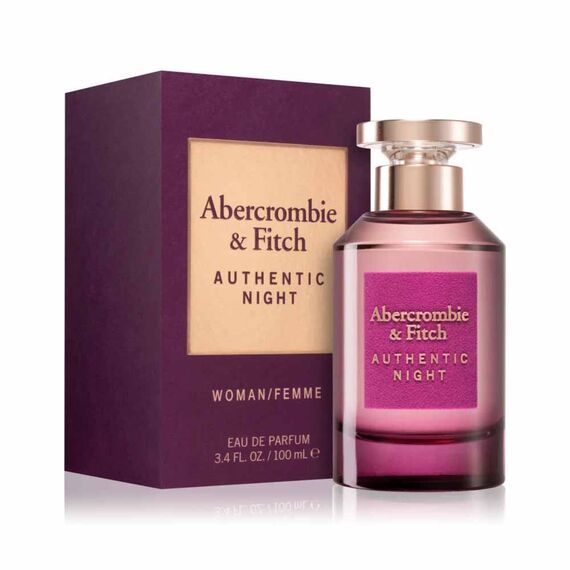Abercrombie & Fitch Authentic Night For Women Eau de Parfum 100ml, 2 image