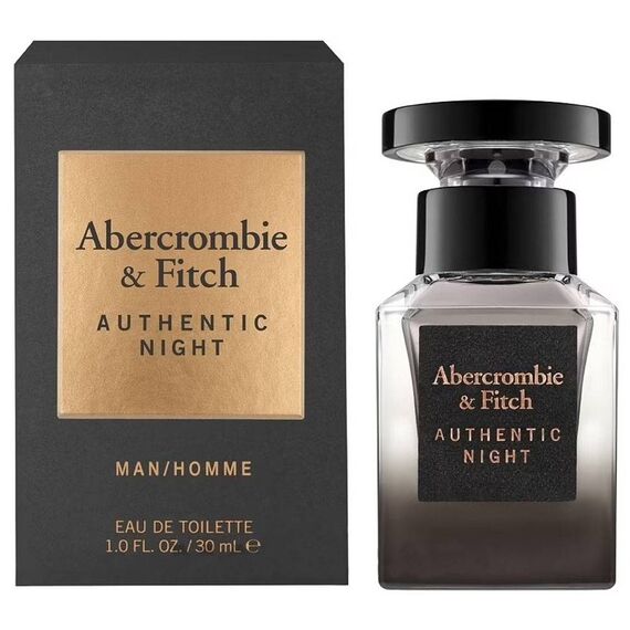Abercrombie & Fitch Authentic Night For Men Eau de Toilette 30ml, 2 image