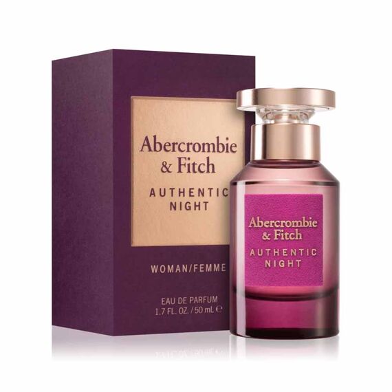 Abercrombie & Fitch Authentic Night For Women Eau de Parfum 50ml, 2 image