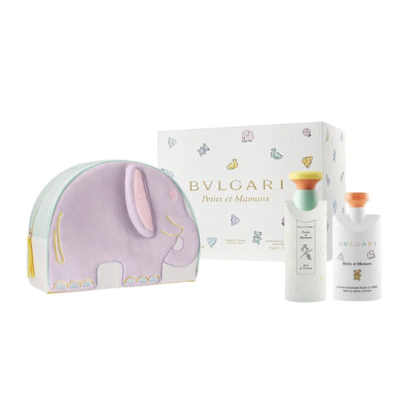 Bvlgari Petits et Mamans For Women Eau de Toilette 100ml + Body Lotion 75ml + Toiletry Pouch
