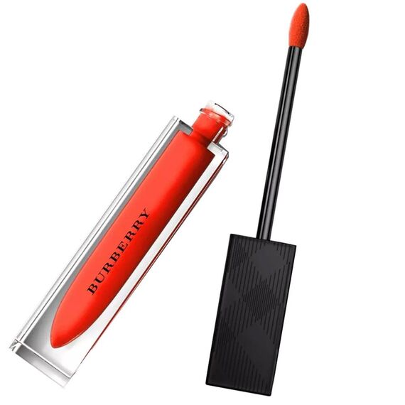 Burberry Kisses Tangerine Red 35 For Women Lip Lacquer 5.5ml