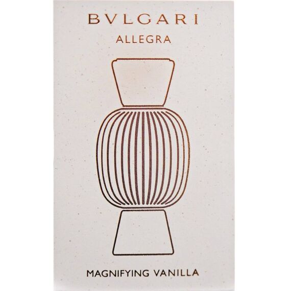 Bvlgari Allegra Magnifying Vanilla Essence For Women Eau de Parfum 1.5ml, 2 image