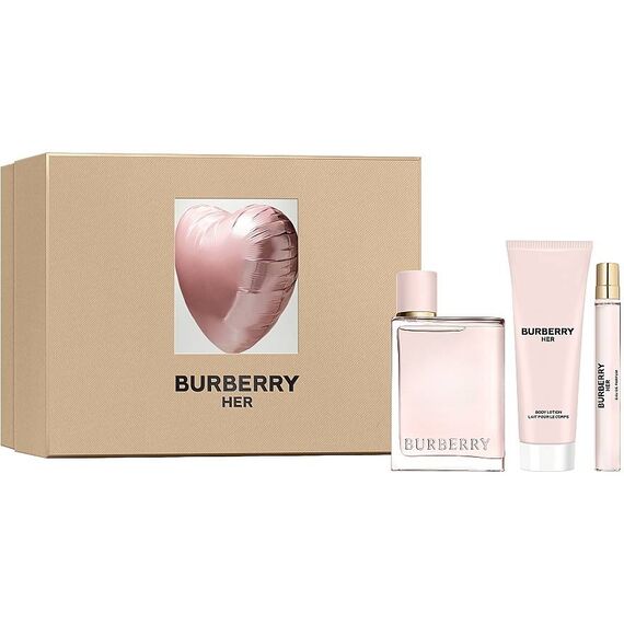 Burberry Her Eau de Parfum 100ml + 10ml + Body Lotion 75ml