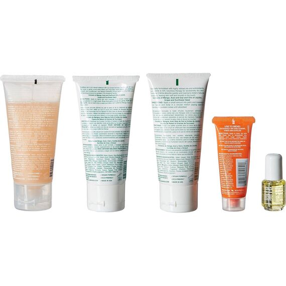California Mango For Women Extra (Exfoliating Scrub +Cleansing Gel+Extreme Creme+Mend Skin Balm+Magic Oil) Kit, 5 image