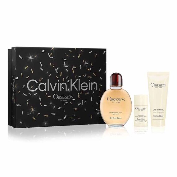 Calvin Klein Obsession For Men Eau de Toilette 125ml + After Shave Balm 100ml + Deo Stick 75g, 2 image