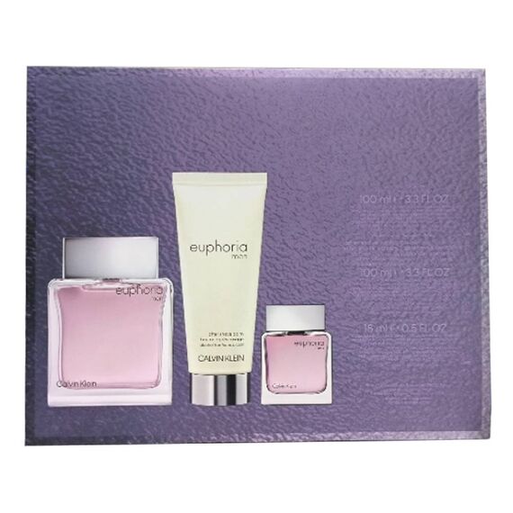 Calvin Klein Euphoria For Men Eau de Toilette 100ml + 15ml + After Shave Balm 100ml, 2 image