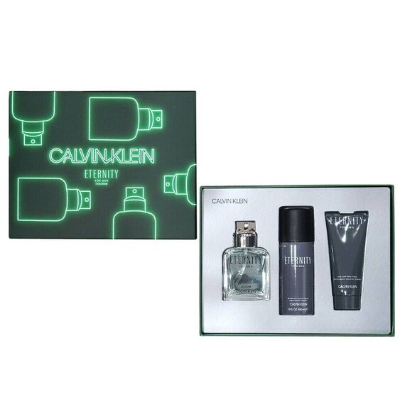 Calvin Klein Eternity Cologne For Men Eau de Toilette 100ml + Shower Gel 100ml + Deodorant 150ml, 2 image