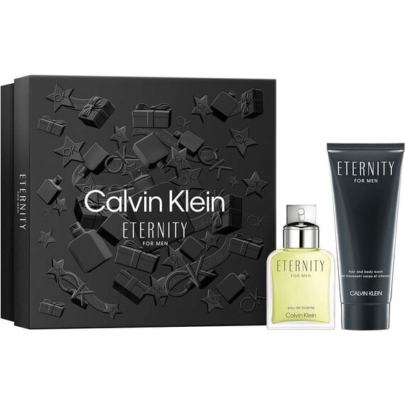 Calvin Klein Eternity For Men Eau de Toilette 30ml + Hair & Body Wash 100ml, 2 image
