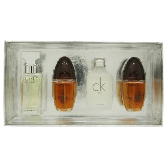 Calvin Klein For Women Eau de Parfum (Obsession + Eternity + Obsession) + (Eau De Toilette Ck One) 4 X 15ml, 3 image