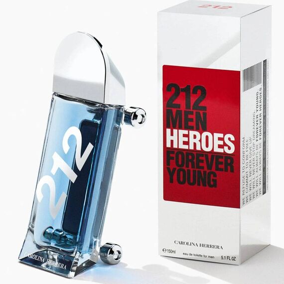 Carolina Herrera 212 Heroes Forever Young Men Eau De Toilette 150ml, 3 image