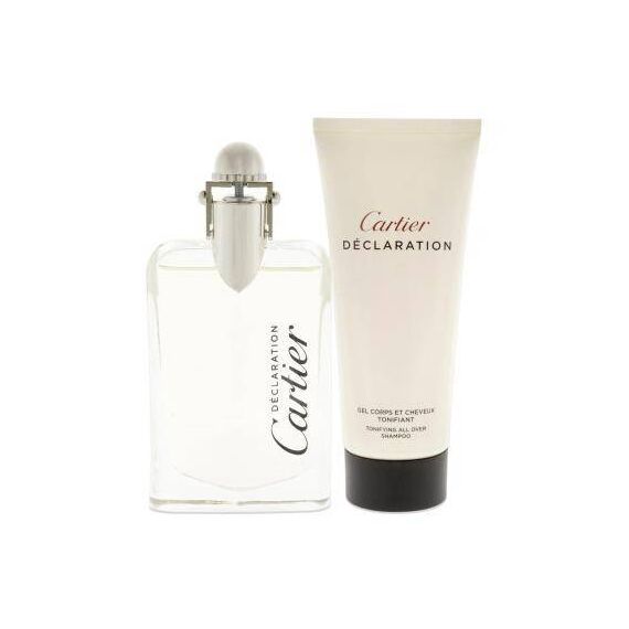 Cartier Declaration For Men Eau de Toilette 50ml + All Over Shampoo 100ml