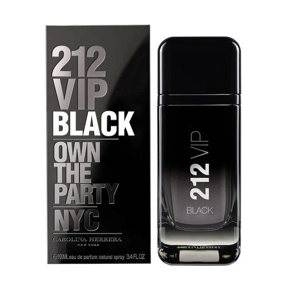 Carolina Herrera 212 Vip Black For Men Eau De Parfum 100ml, 2 image