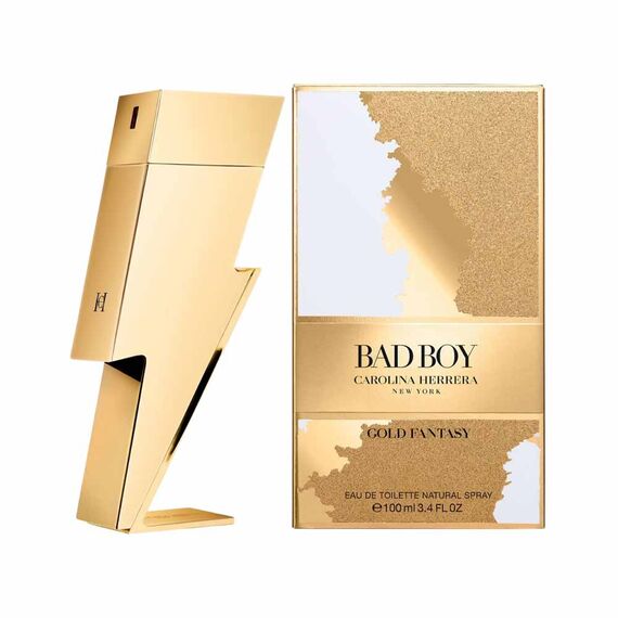Carolina Herrera Bad Boy Gold Fantasy Eau De Toilette 100ml, 2 image