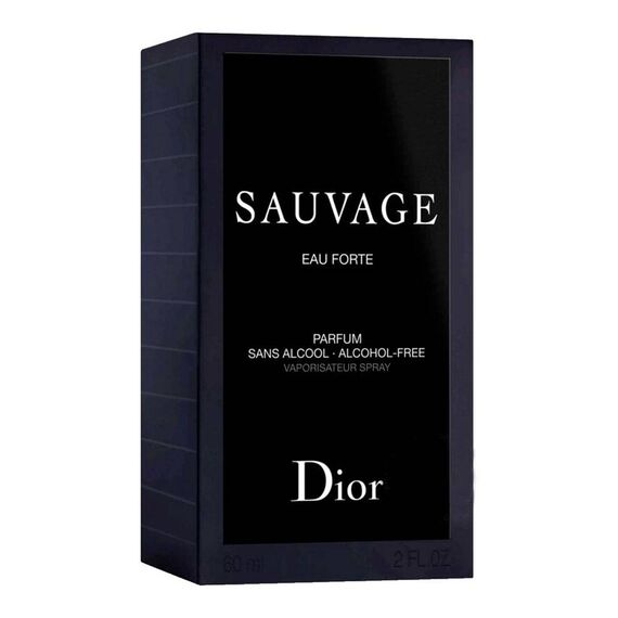 Christian Dior Sauvage Eau Forte For Men Parfum (Alcohol-Free) 60ml, 3 image
