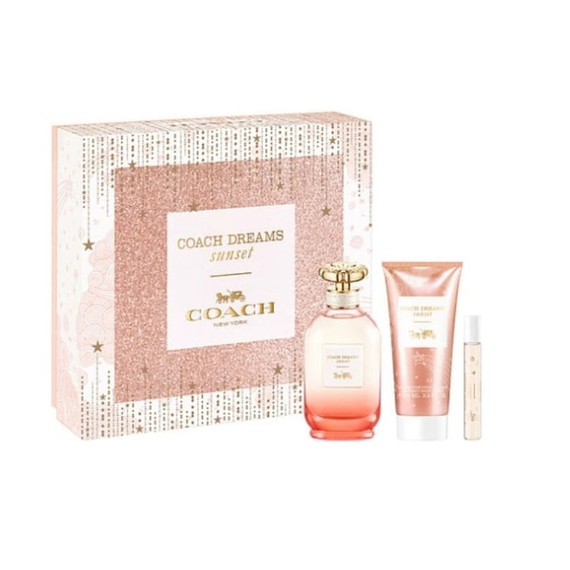 Coach Dreams Sunset For Women Eau de Parfum 90ml + 7.5ml + Body Lotion 100ml, 2 image