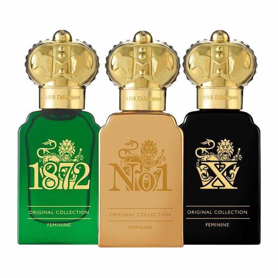 Clive Christian Original Collection For Women (1872 Feminine + No.1 + X Feminine) 3 X 10ml