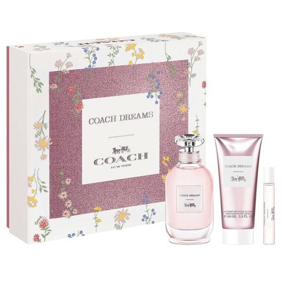 Coach Dreams For Women Eau de Parfum 90ml + 7.5ml + Body Lotion 100ml