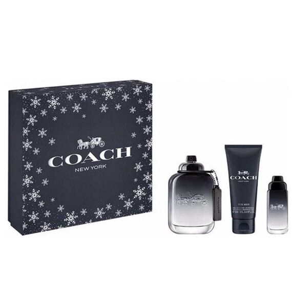 Coach For Men Eau de Toilette 100ml + 15ml + Shower Gel 100ml