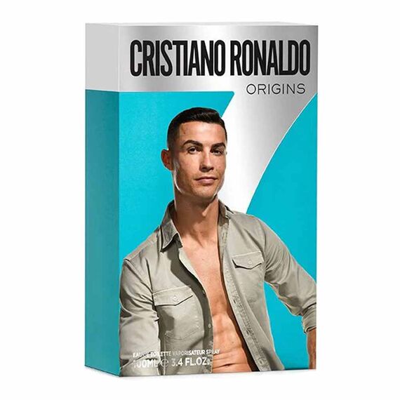 Cristiano Ronaldo CR7 Origins For Men Eau de Toilette 100ml, 2 image