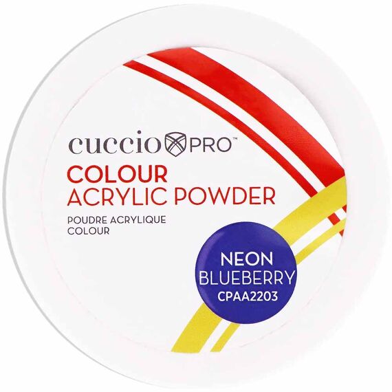 Cuccio Pro Neon Blueberry For Women Acrylic Powder 1.6oz, 2 image
