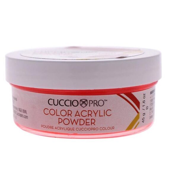 Cuccio Pro Neon Cherry For Women Acrylic Powder 1.6oz