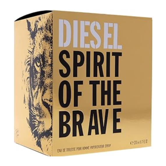 Diesel Spirit Of The Brave For Men Eau de Toilette 200ml, 3 image