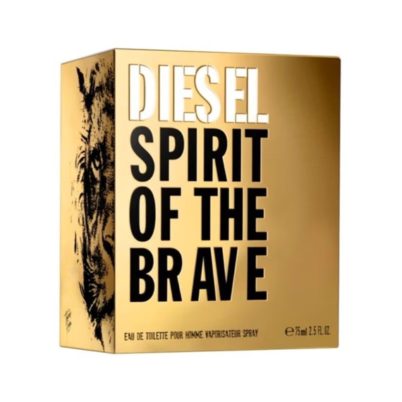 Diesel Spirit Of The Brave For Men Eau de Toilette 75ml, 3 image