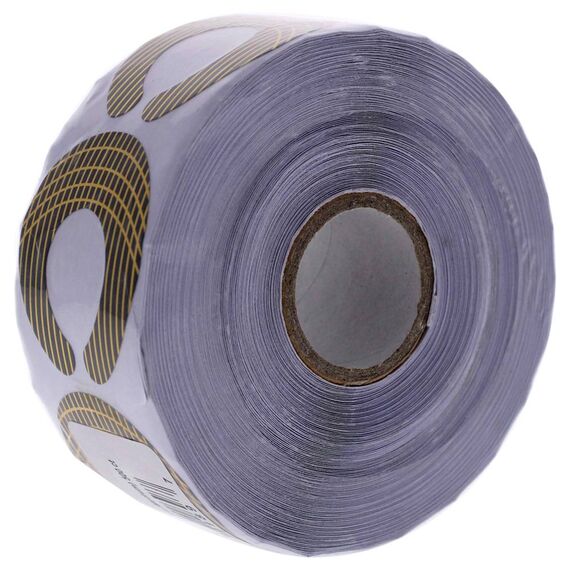 Cuccio Pro Roll Horseshoe Nail Forms Medium 500Pcs