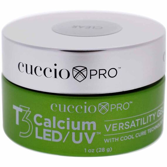 Cuccio Pro T3 Calcium Versatility Self Leveling Pink For Women Nail Gel 1oz