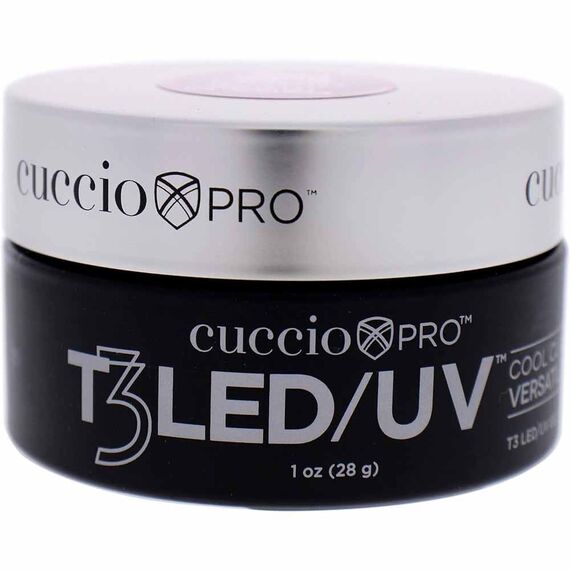 Cuccio Pro T3 Cool Cure Versatility Controlled Leveling Opaque Nude Pink For Women Nail Gel 1oz