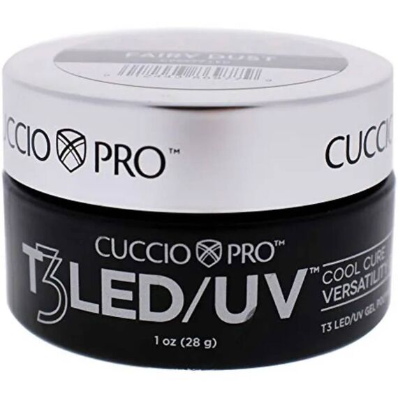 Cuccio Pro T3 Cool Cure Versatility Fairy Dust For Women Nail Gel 1oz