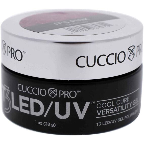 Cuccio Pro T3 Cool Cure Versatility Its Pink For Women Nail Gel 1oz