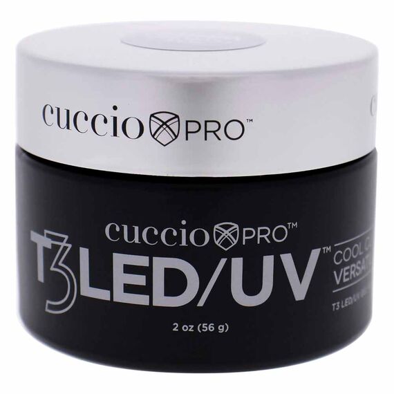 Cuccio Pro T3 Cool Cure Versatility Self Leveling White For Women Nail Gel 2oz