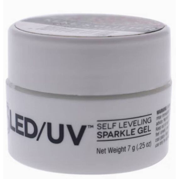 Cuccio Pro T3 Self Leveling Sparkle Gel Kekes Glitter For Women Nail Gel 0.25oz