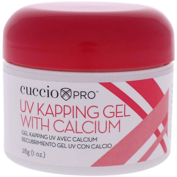 Cuccio Pro UV Kapping Gel With Calcium For Women Nail Gel 1oz