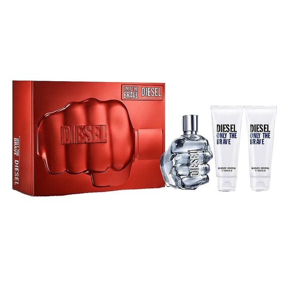 Diesel Only The Brave For Men Eau de Toilette 125ml + Shower Gel 2 X 75ml