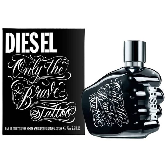 Diesel Only The Brave Tattoo For Men Eau De Toilette 75ml, 2 image