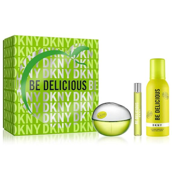 Donna Karan Be Delicious For Women Eau de Parfum 100ml + 15ml + Refreshing Shower Mousse 150ml