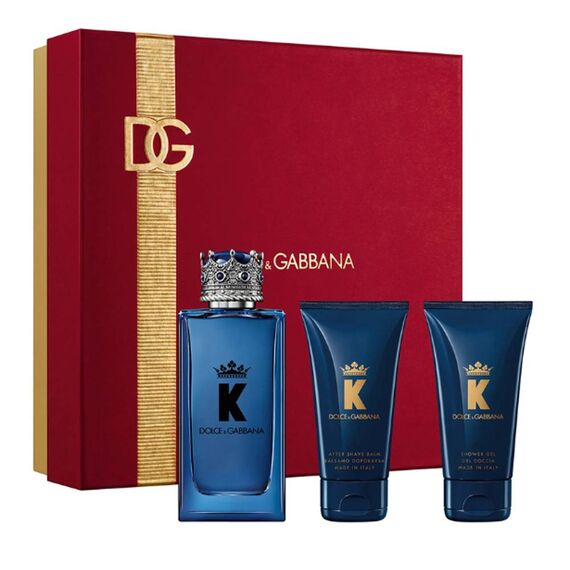 Dolce & Gabbana K For Men Eau de Parfum 100ml + Aafter Shave Balm 50ml + Shower Gel 50ml