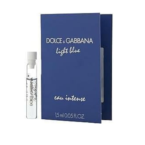 Dolce & Gabbana Light Blue Eau Intense For Women Eau de Parfum 1.5ml