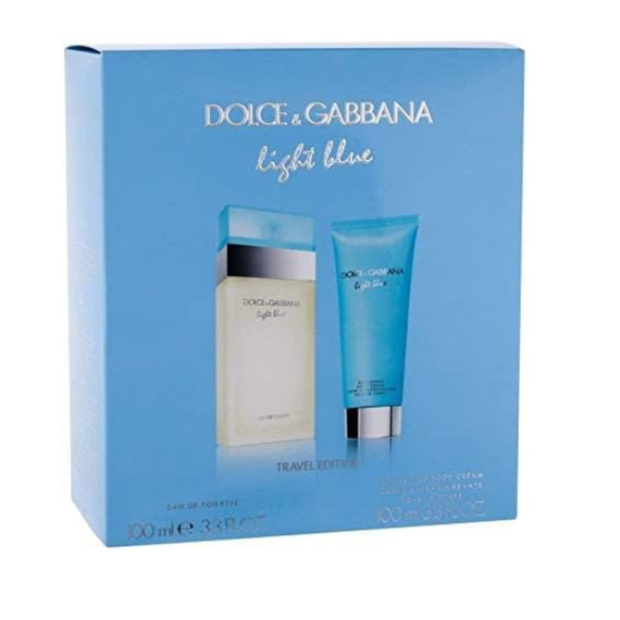 Dolce & Gabbana Light Blue For Women Eau de Toilette 100ml + Body Cream 50ml, 2 image