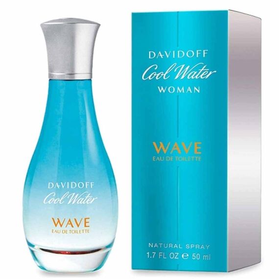 Davidoff Cool Water Wave For Women Eau de Toilette 50ml, 3 image