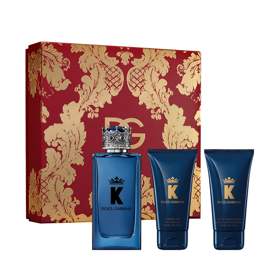 Dolce & Gabbana K For Men Eau de Toilette 100ml + After Shave Balm 50ml + Shower Gel 50ml