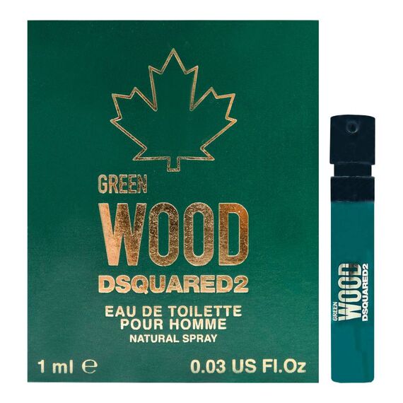 Dsquared2 Green Wood For Men Eau de Toilette 1ml, 3 image