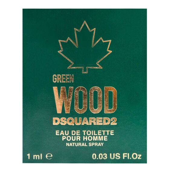 Dsquared2 Green Wood For Men Eau de Toilette 1ml, 4 image