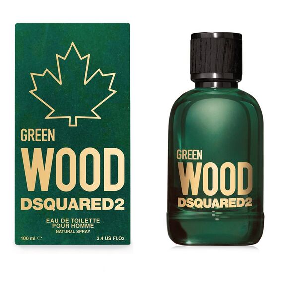 Dsquared2 Green Wood For Men Eau De Toilette 100ml, 3 image